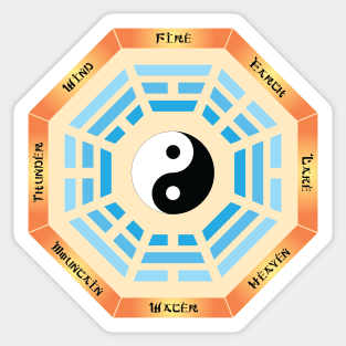 I Ching Yin Yang Sticker